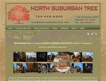 Tablet Screenshot of northsuburbantree.com